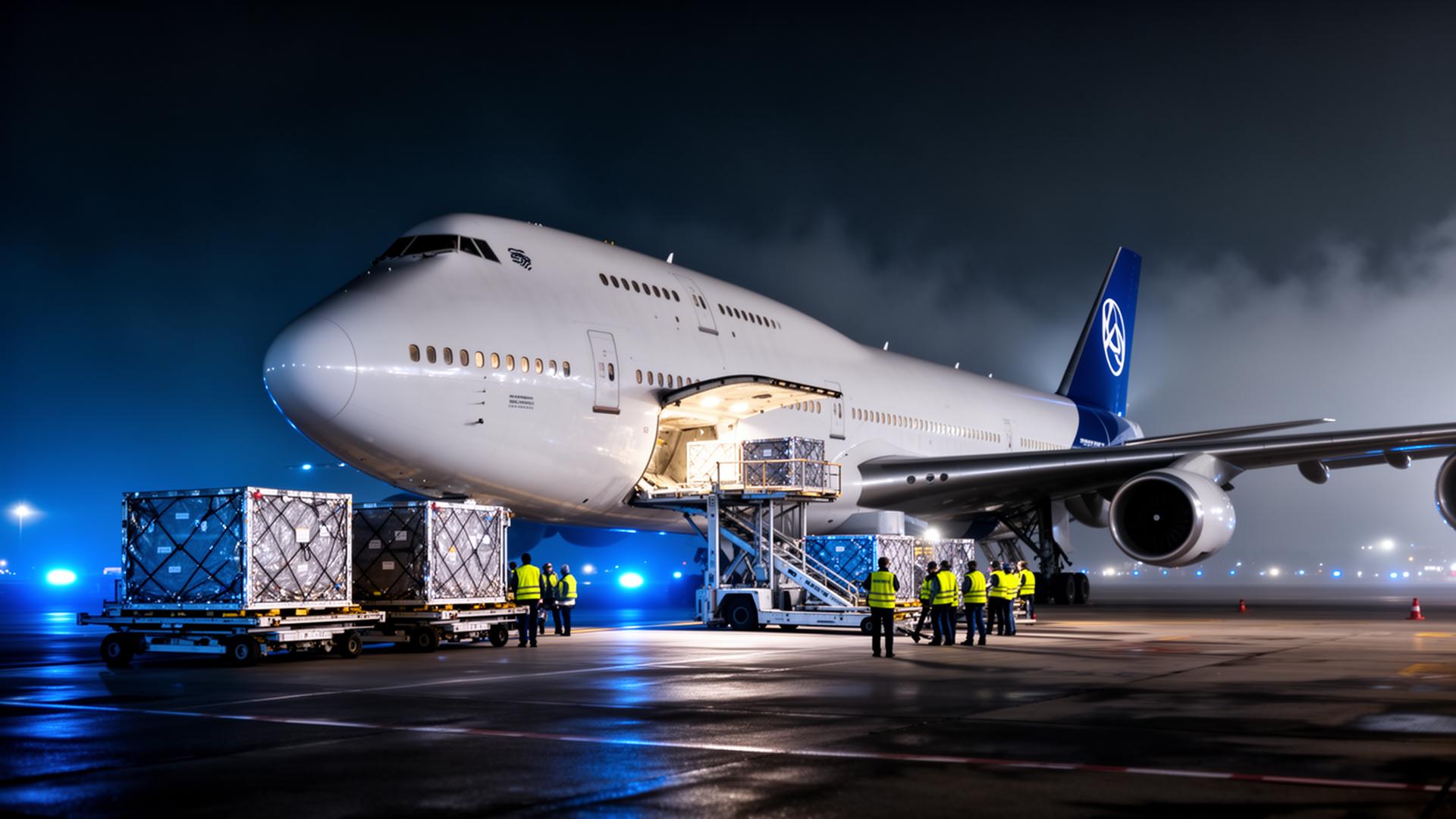 747-8F · chargement de nuit